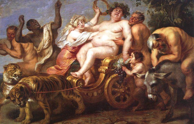 Cornelis de Vos The Triumph of Bacchus China oil painting art